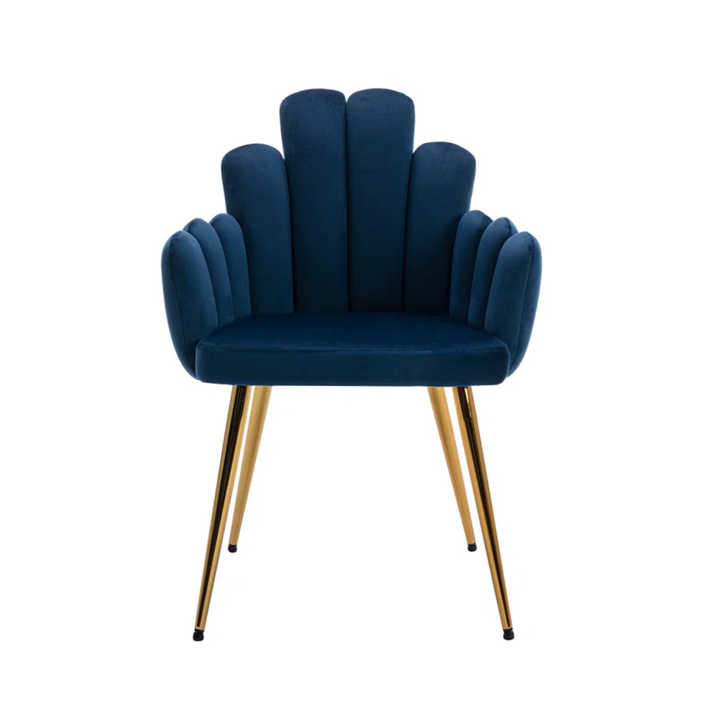 Art Deco Petals Chair Blue