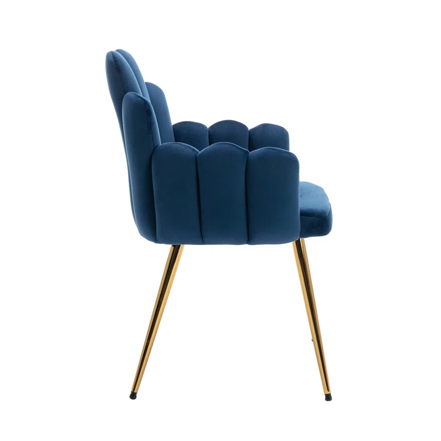 Art Deco Petals Chair Blue