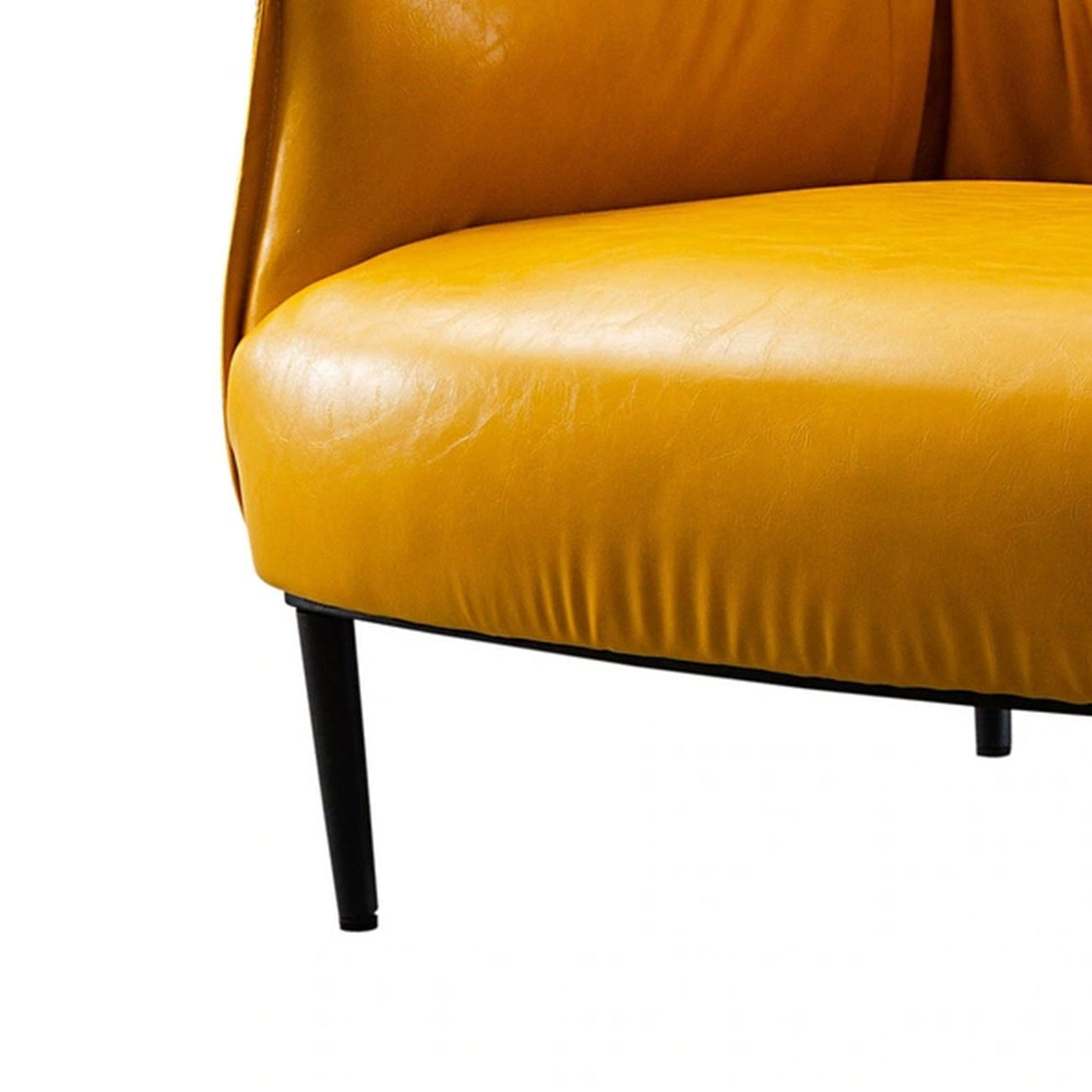 Grandiose Tufted Bergère Chair Yellow