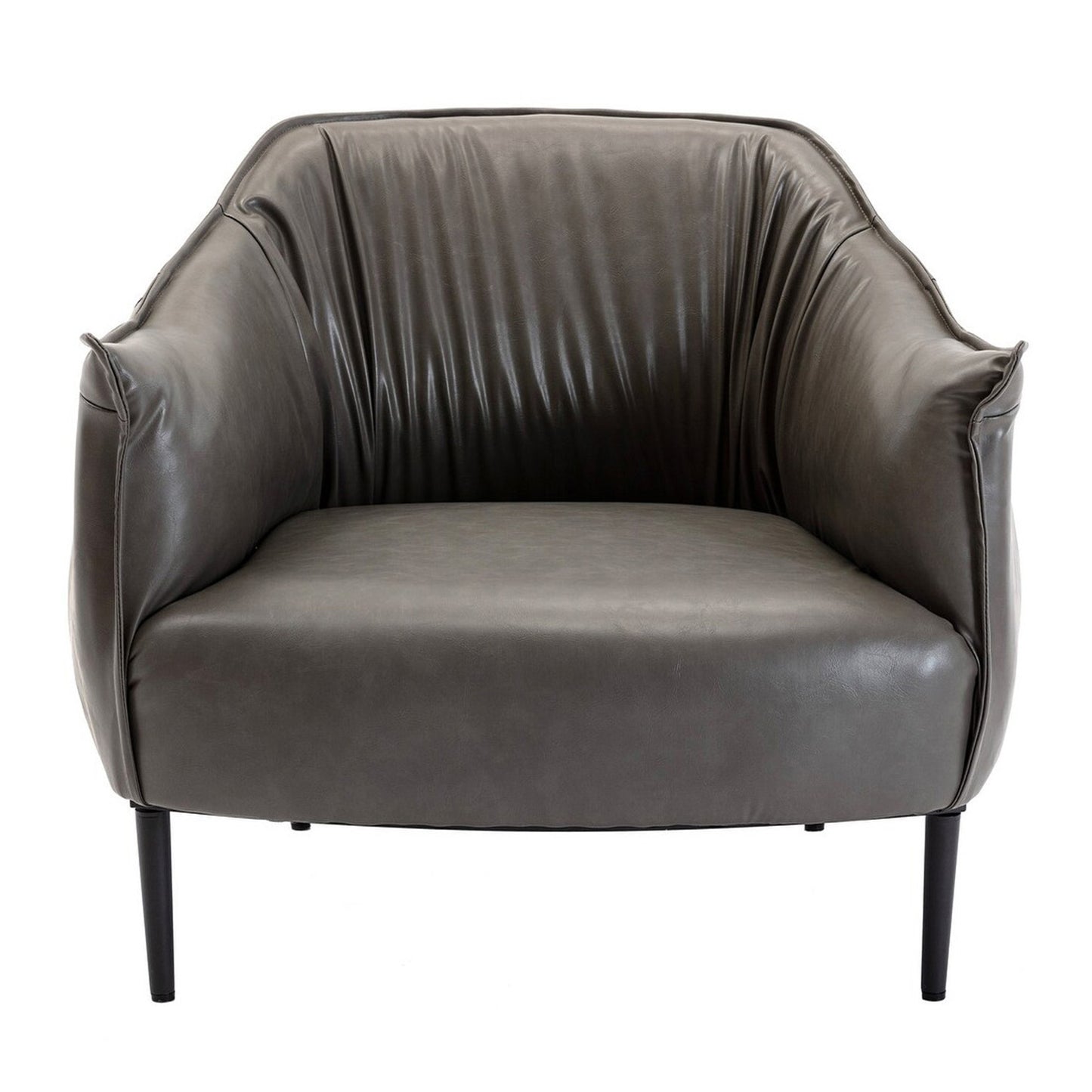 Grandiose Tufted Bergère Chair Grey