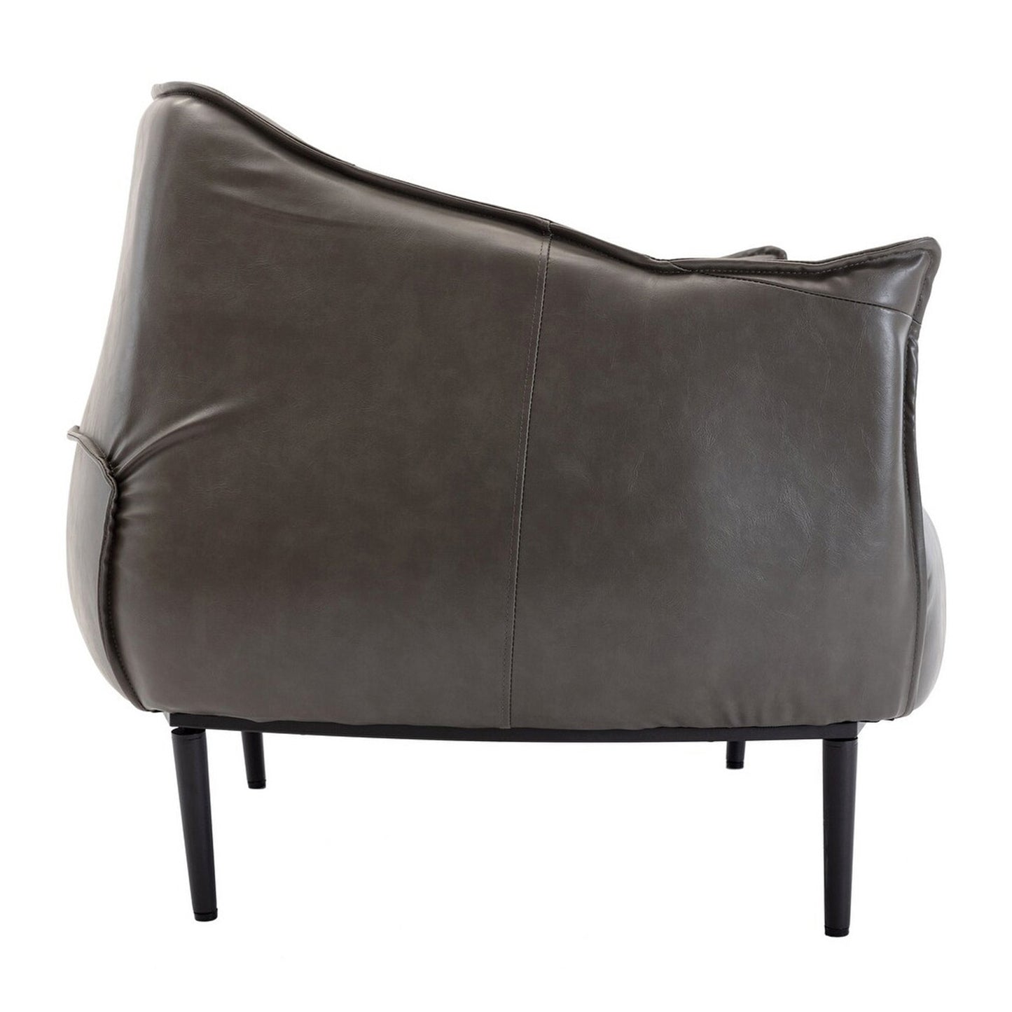 Grandiose Tufted Bergère Chair Grey