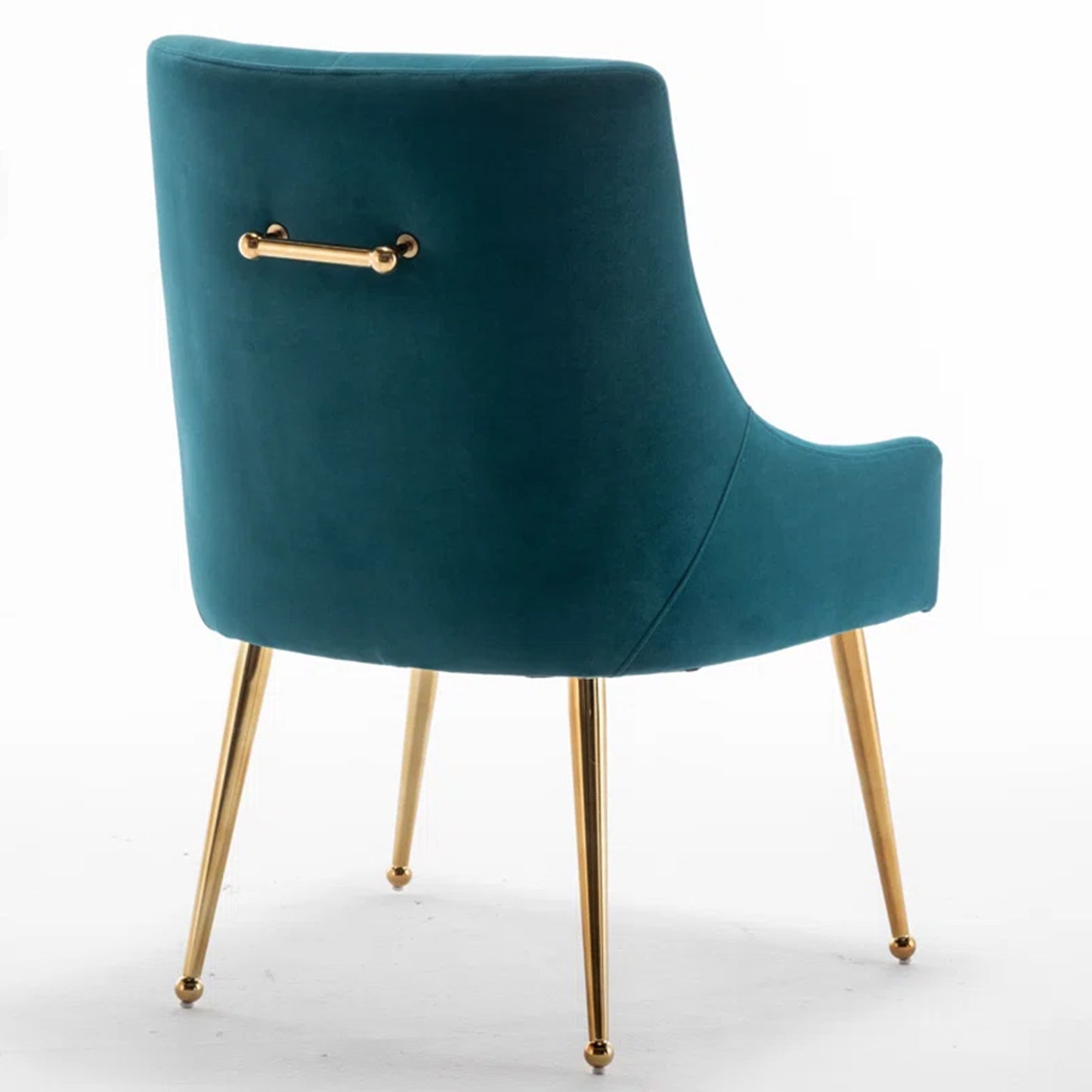 Glamorous Velvet Dining Chair Teal