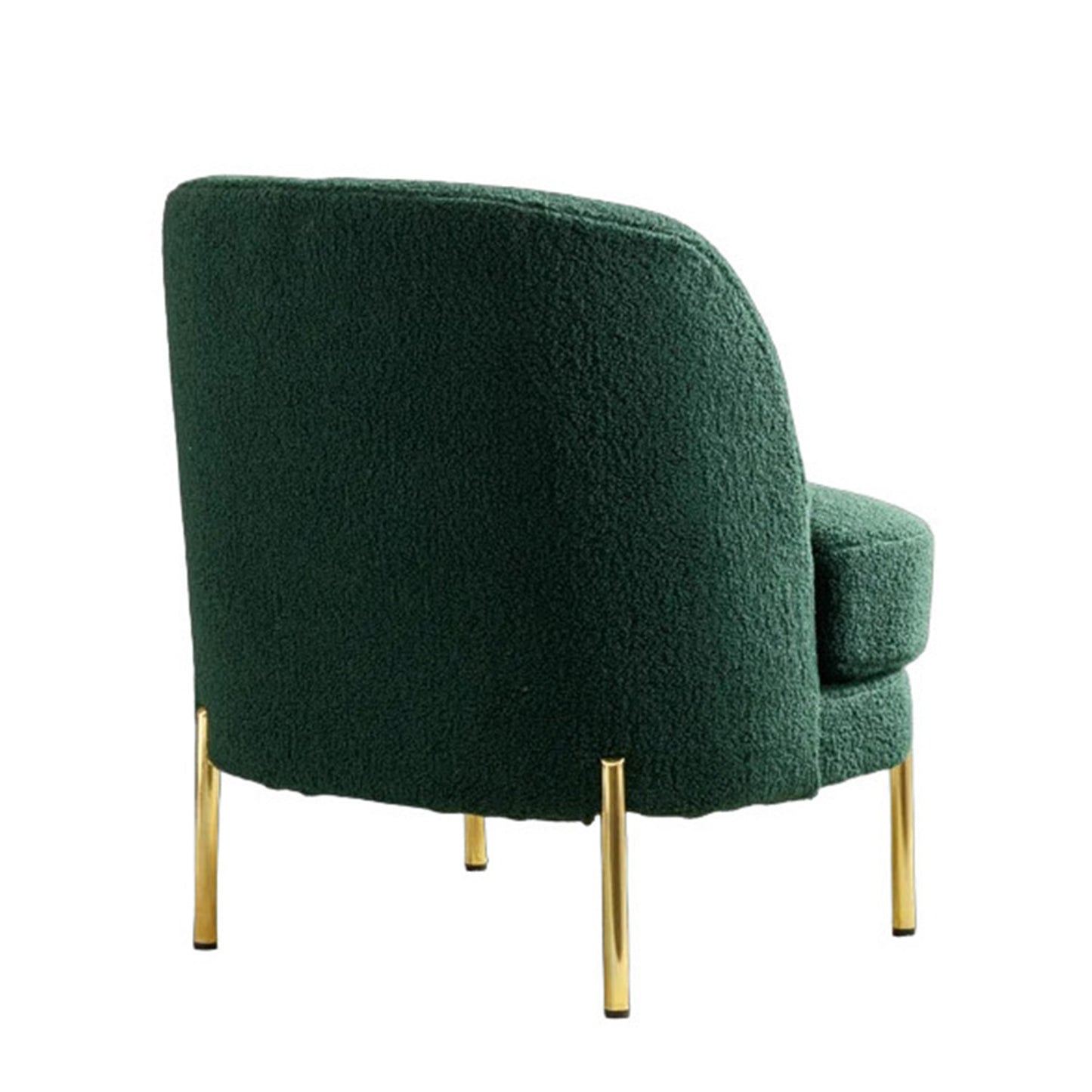 Elegant French Provincial Lounge Chair Green