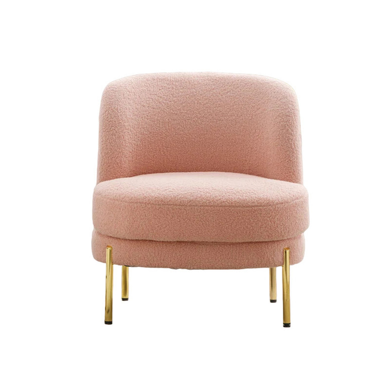 Elegant French Provincial Lounge Chair Pink