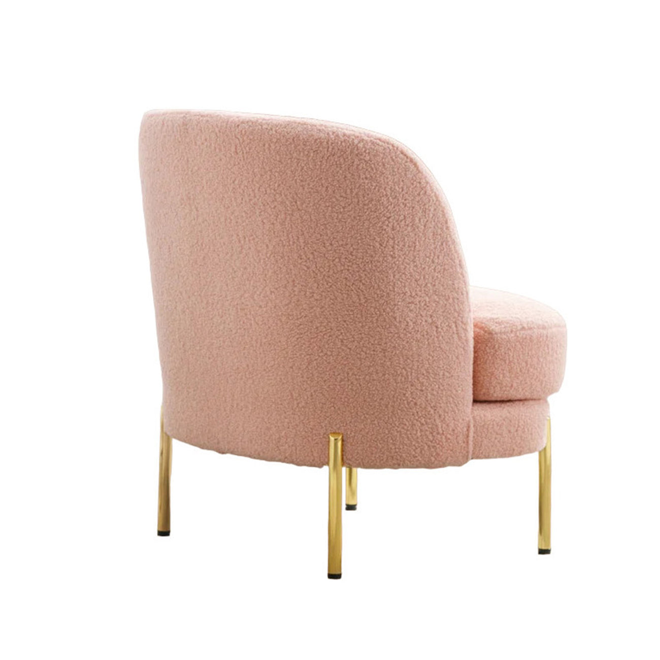 Elegant French Provincial Lounge Chair Pink