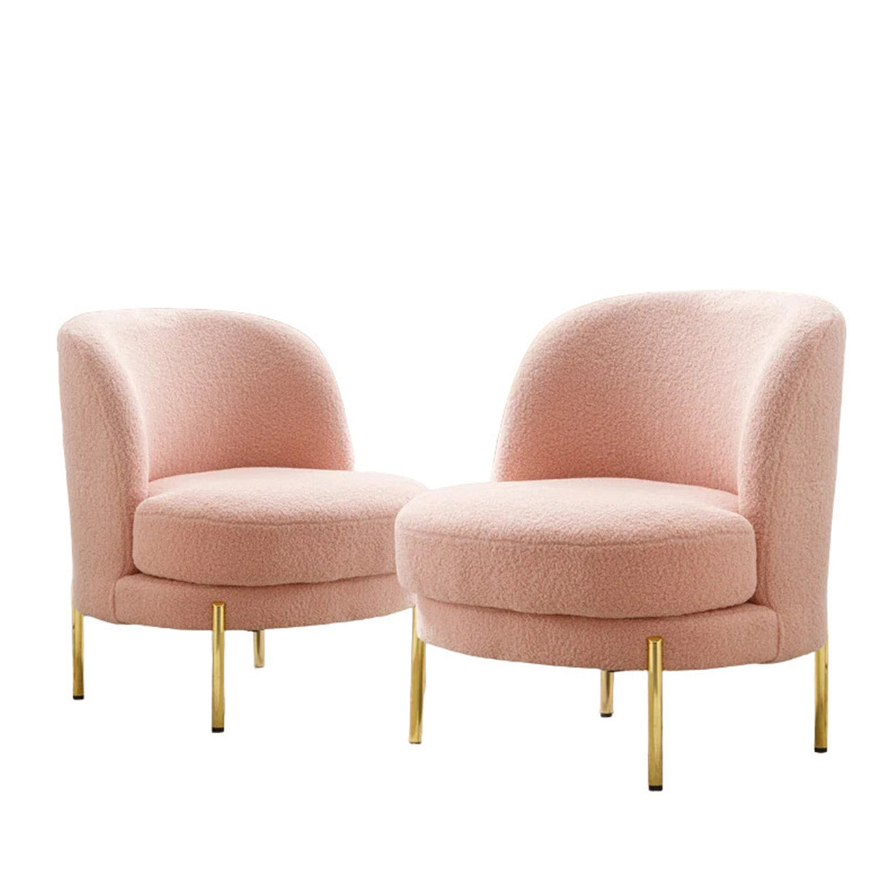 Elegant French Provincial Lounge Chair Pink