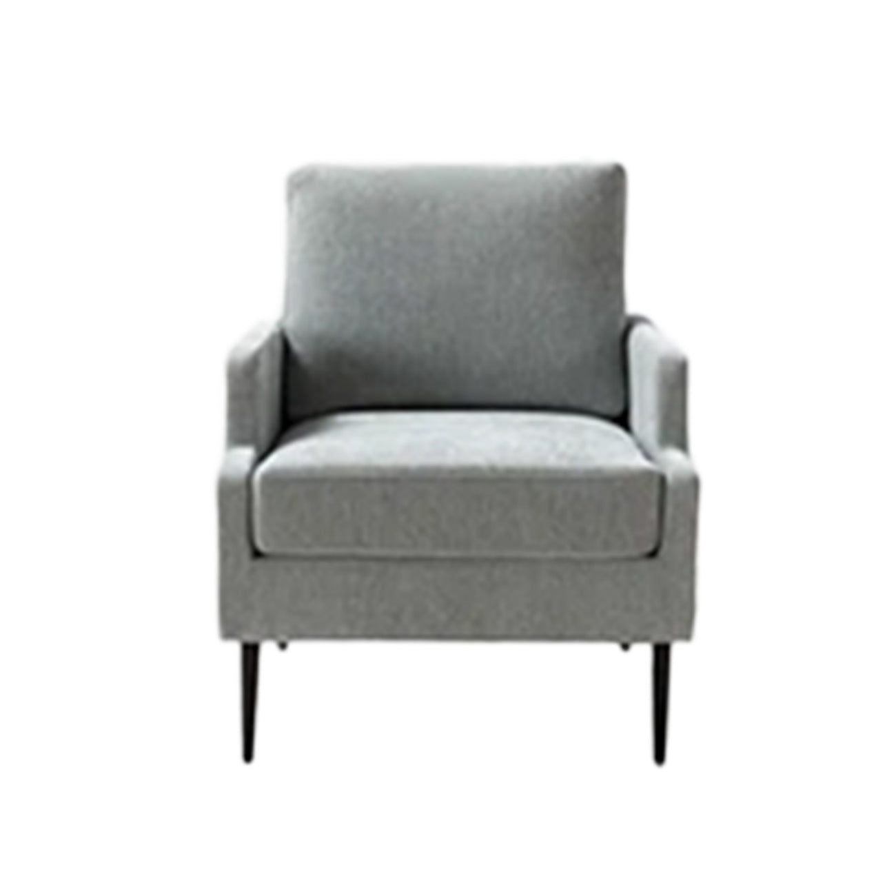 Classic Single Seater Sofa Accent Chair Grey