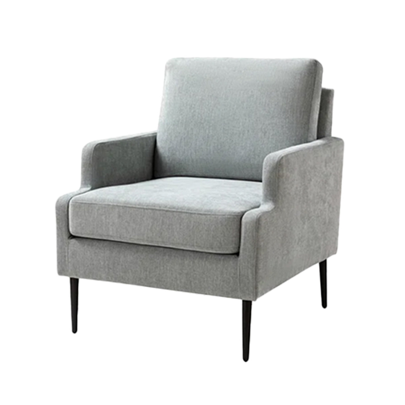 Classic Single Seater Sofa Accent Chair Grey