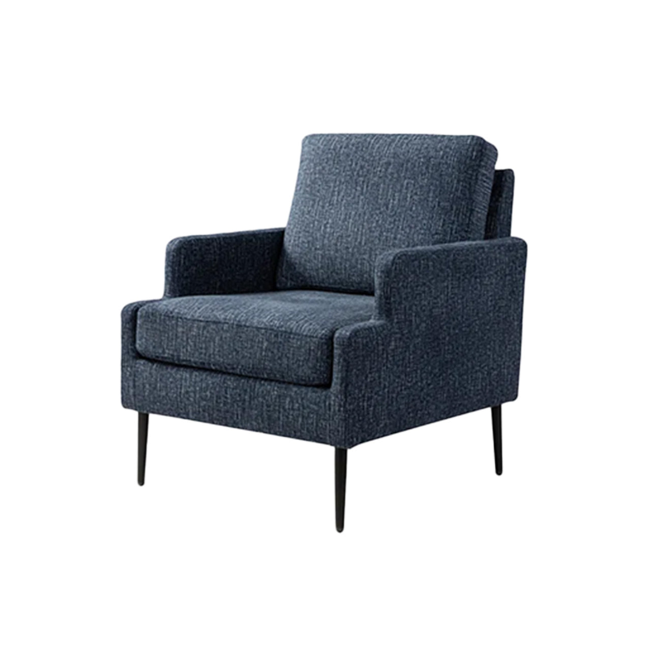 Classic Single Seater Sofa Accent Chair Blue