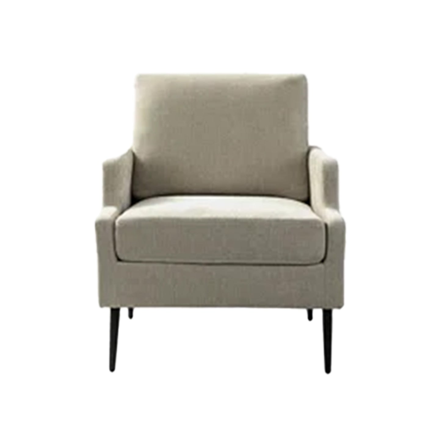 Classic Single Seater Sofa Accent Chair Beige