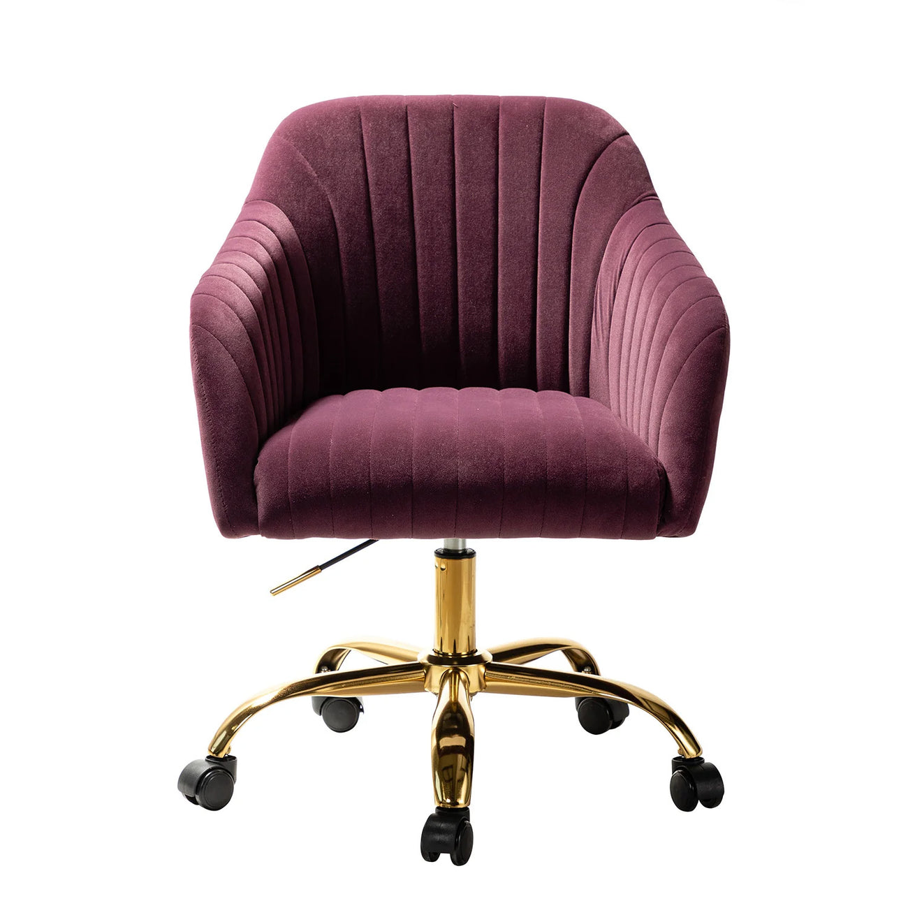 Home Office Chair With Wheels Purple