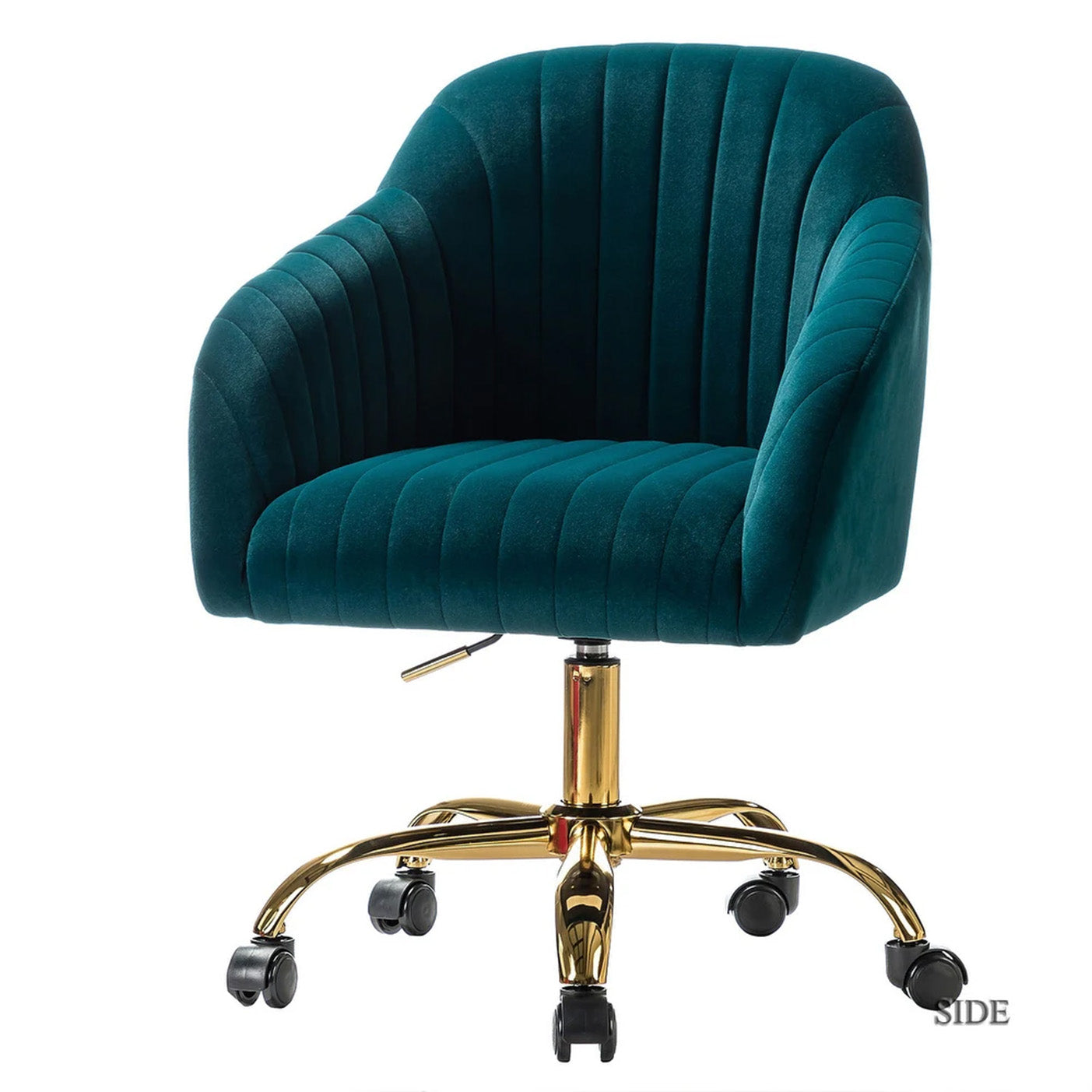 Home Office Chair With Wheels Green