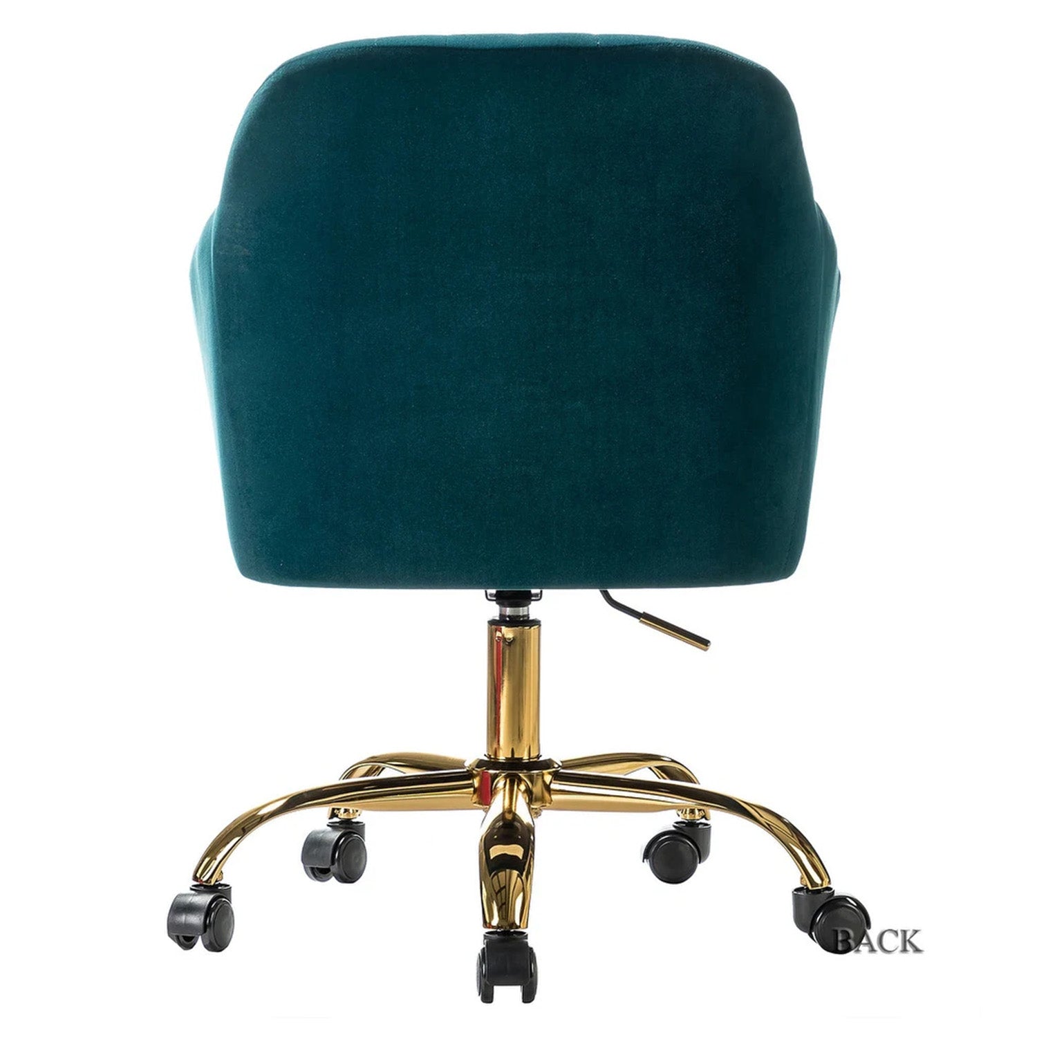 Home Office Chair With Wheels Green