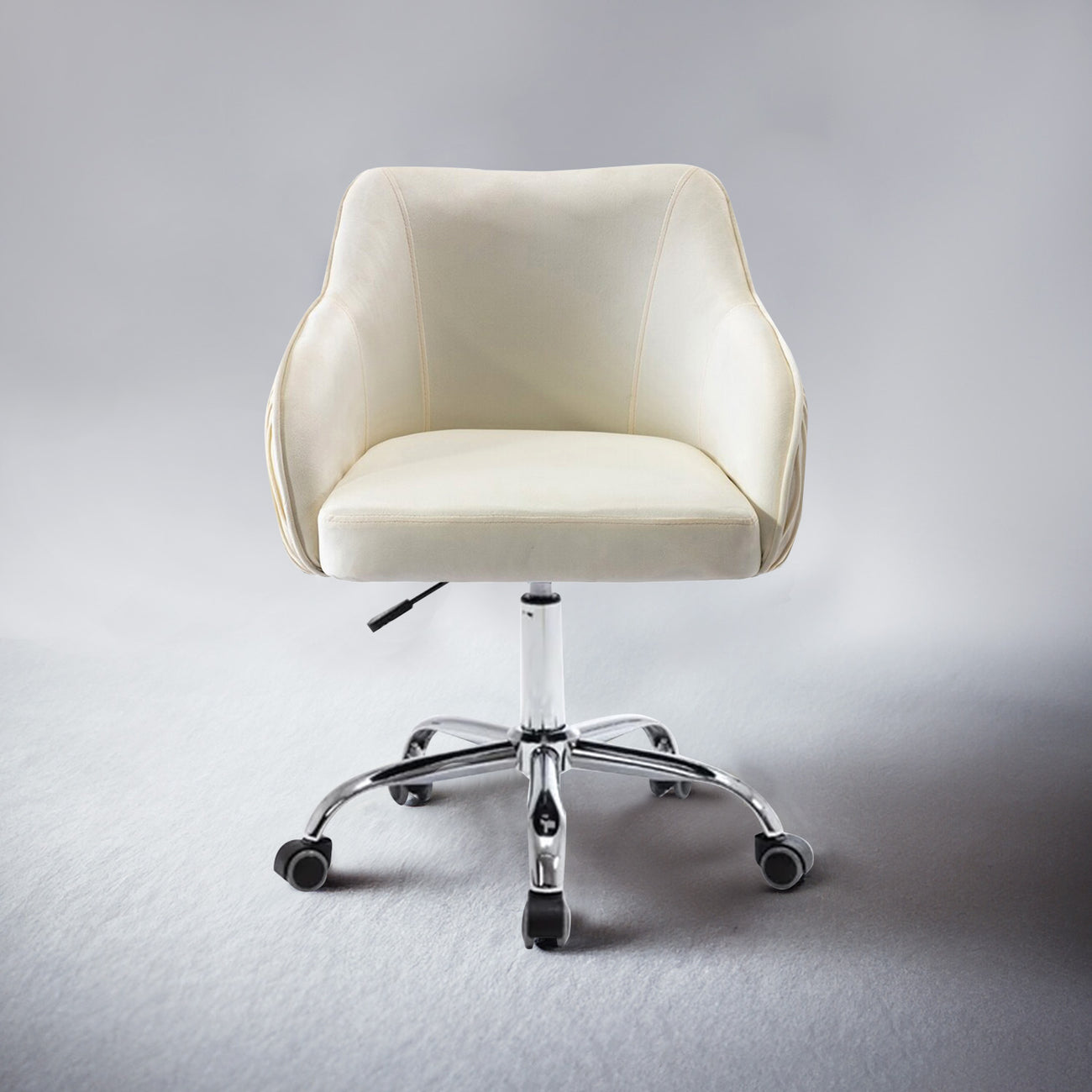 Home Office Chair With Wheels Crème