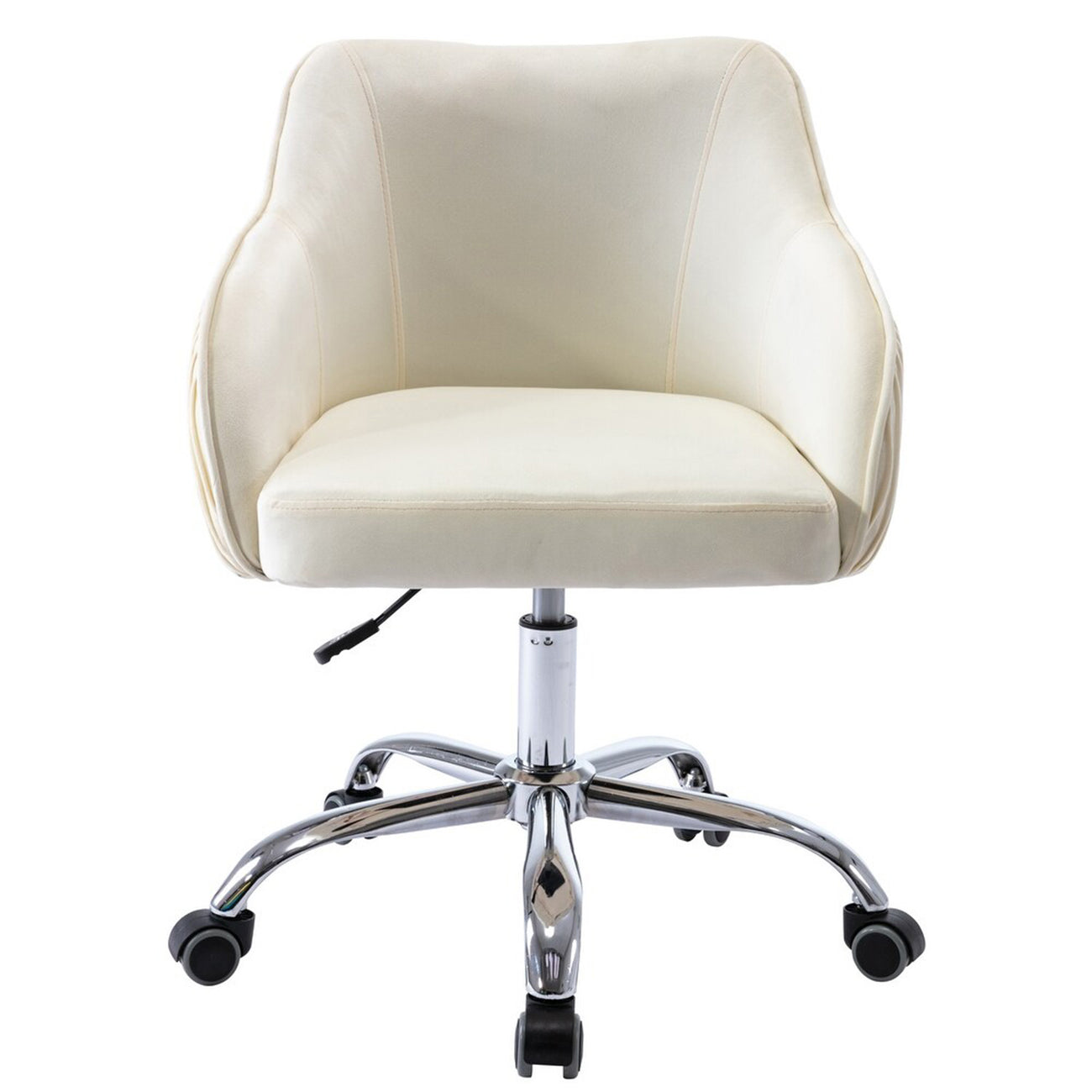 Home Office Chair With Wheels Crème