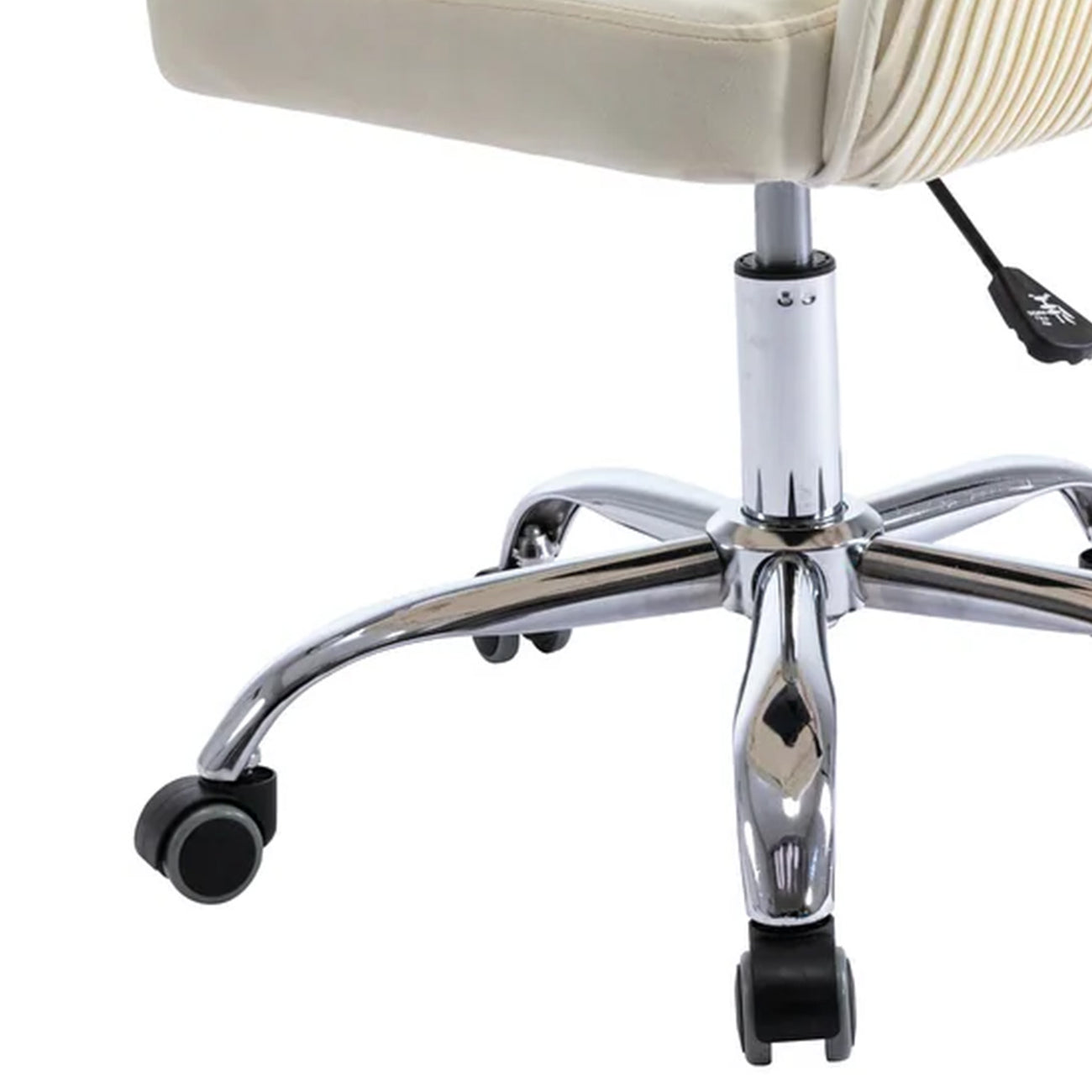 Home Office Chair With Wheels Crème