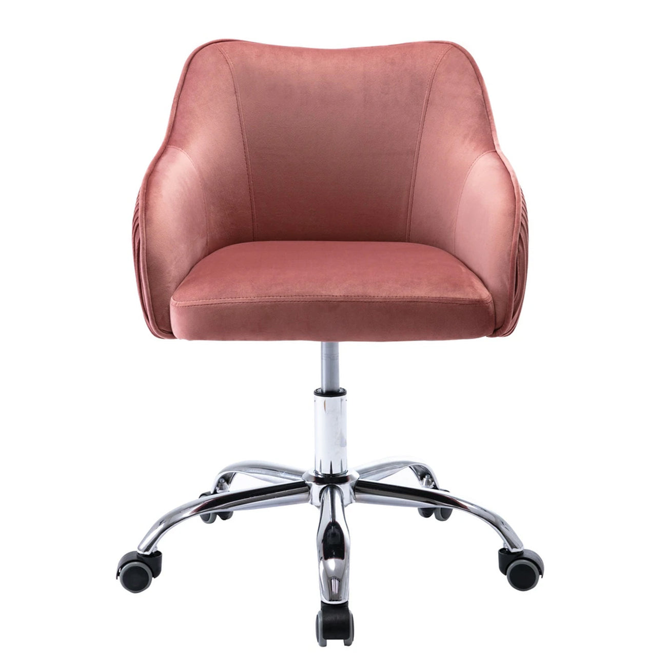 Home Office Chair With Wheels Pink