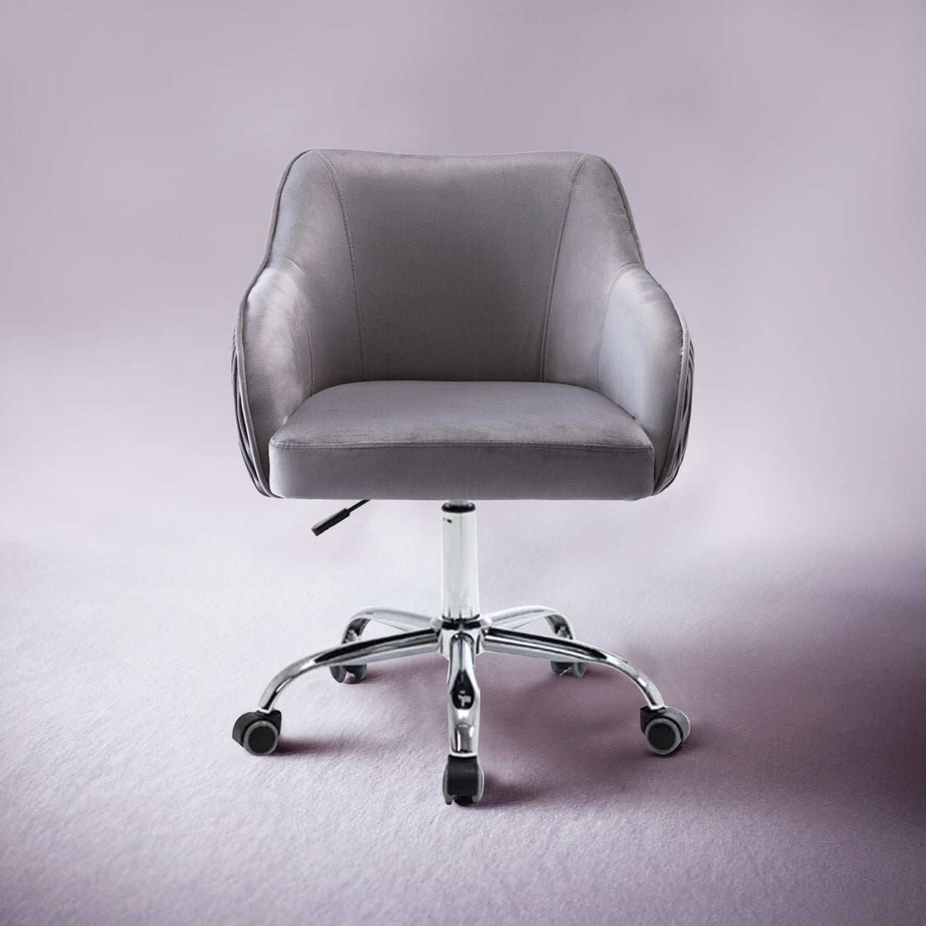 Home Office Chair With Wheels Grey