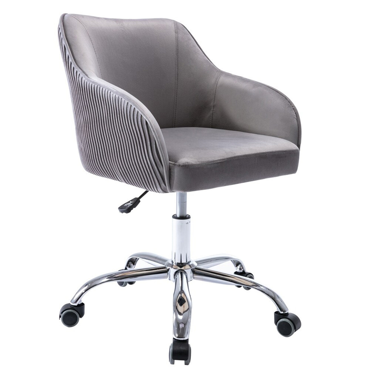 Home Office Chair With Wheels Grey