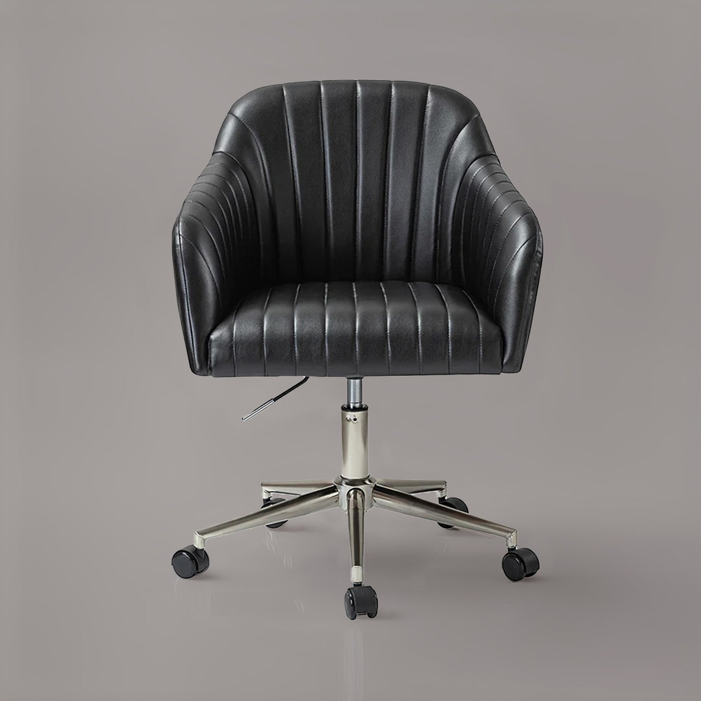 Regency Style Home Office Chair Black