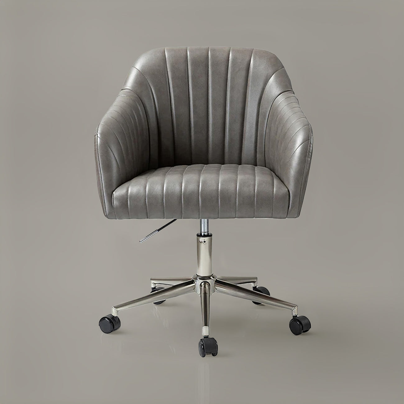 Regency Style Home Office Chair Grey