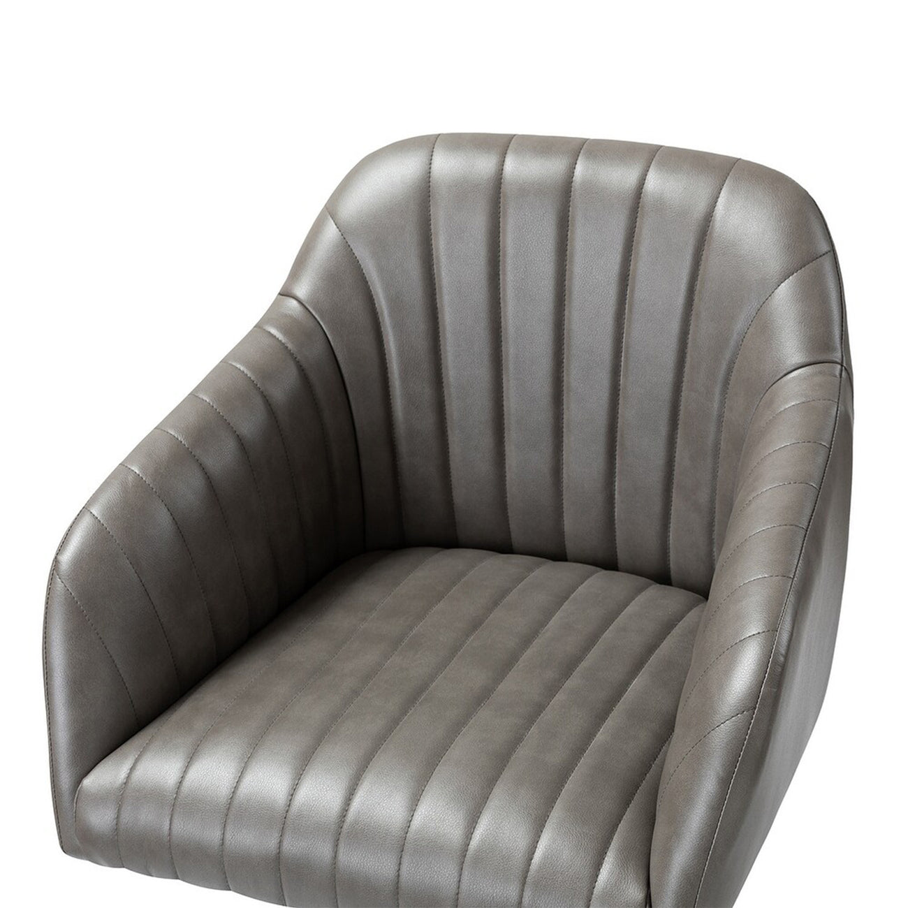 Regency Style Home Office Chair Grey