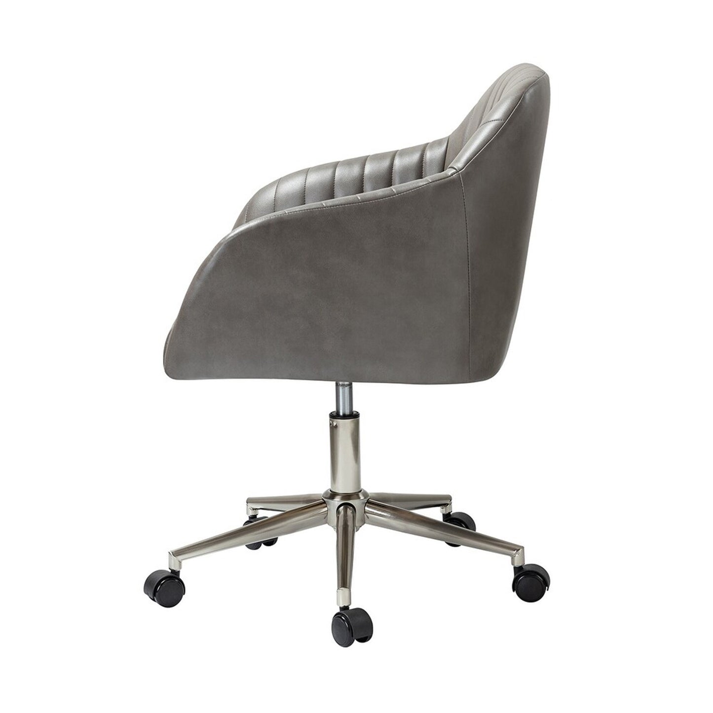 Regency Style Home Office Chair Grey