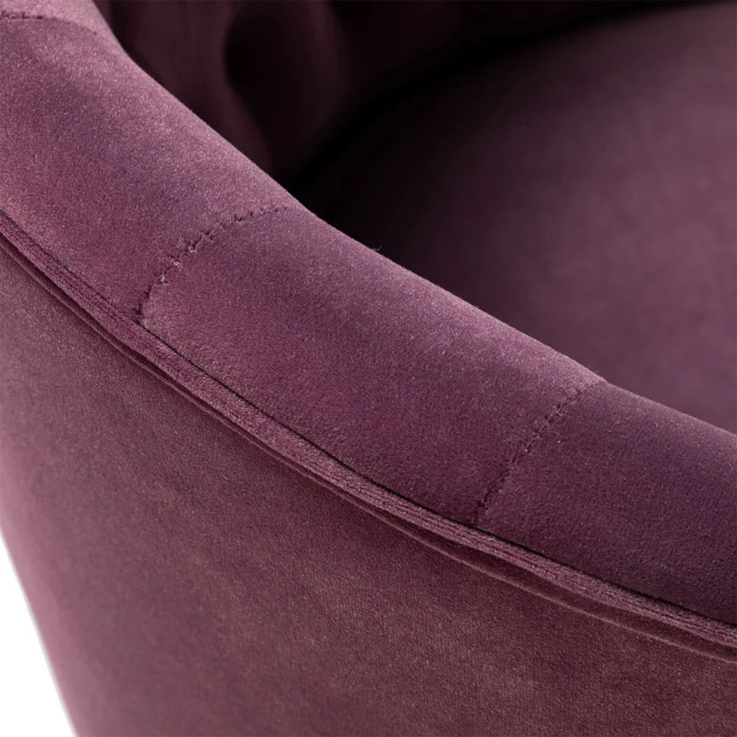 Sophisticated Velvet Office Chair Purple