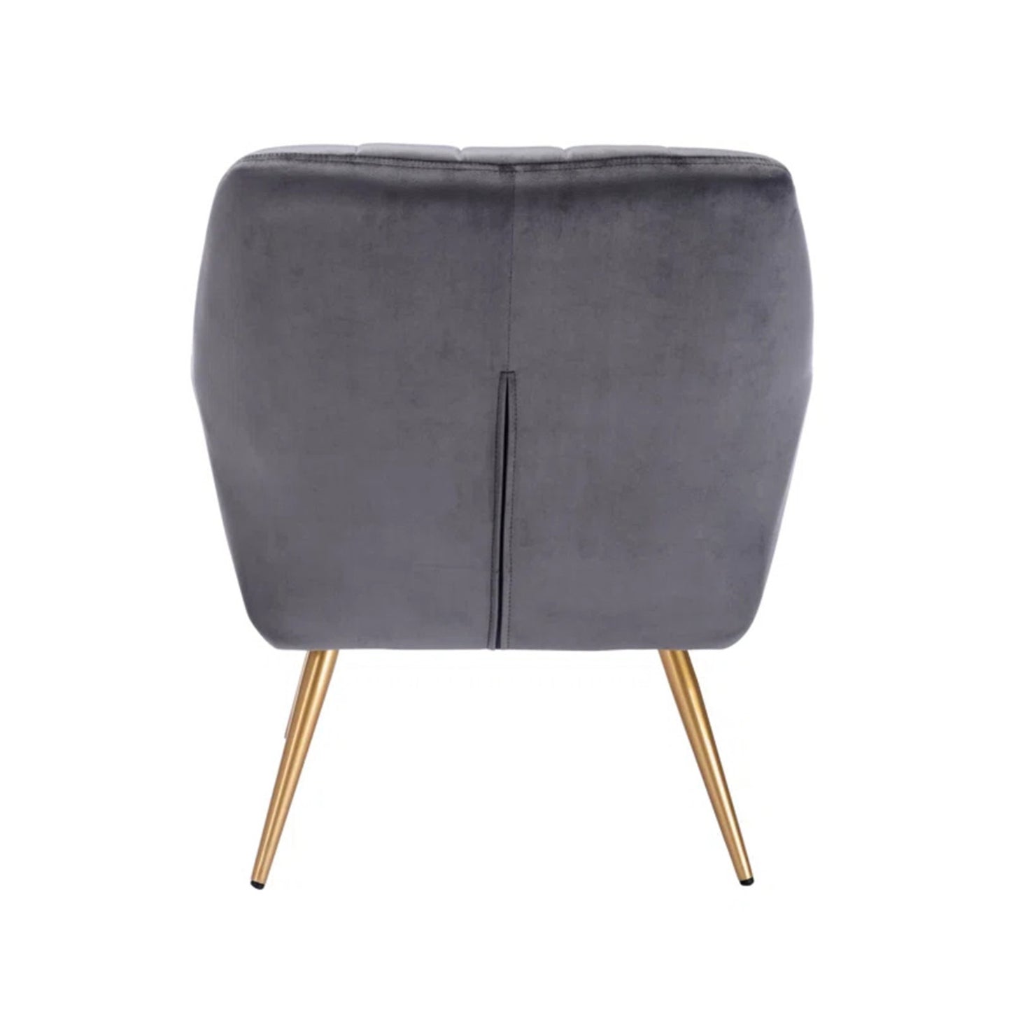 Sumptuous Barrel Velvet Lounge Chair Grey