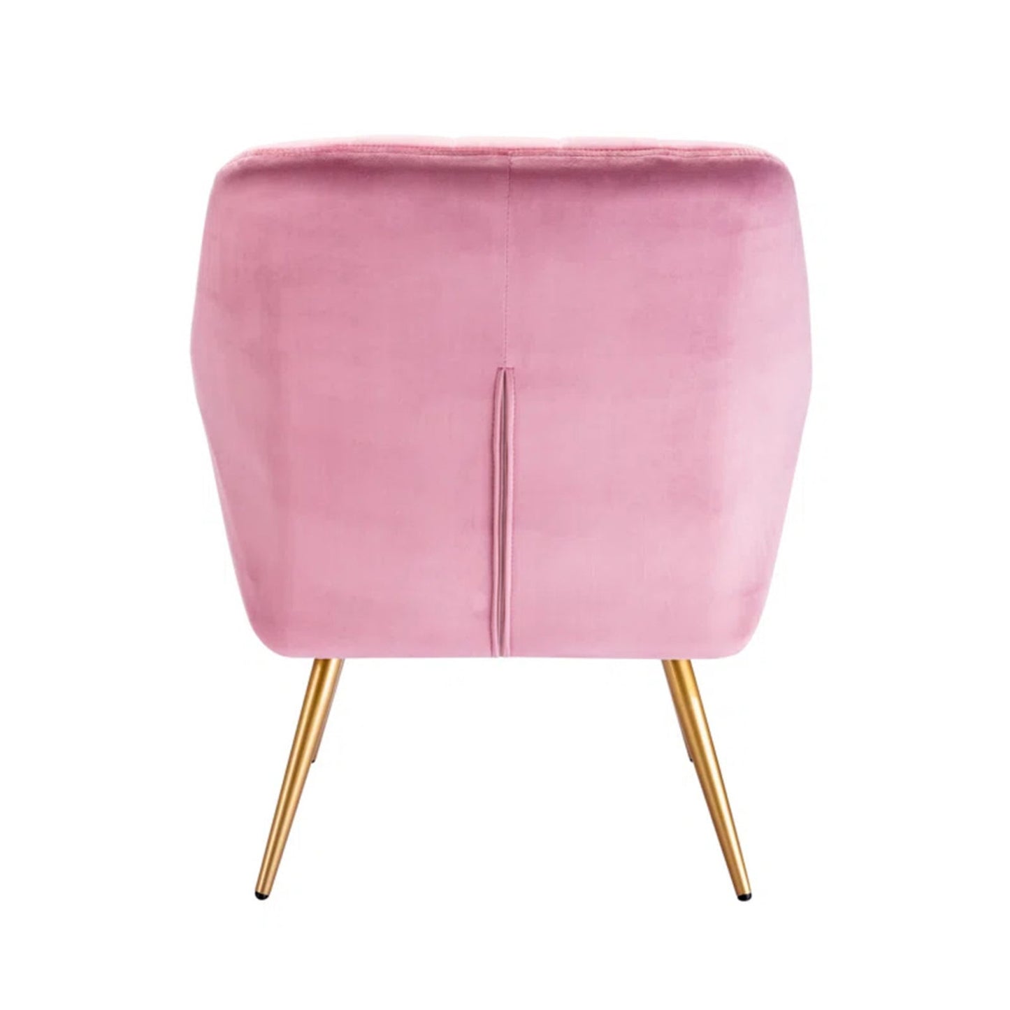 Sumptuous Barrel Velvet Lounge Chair Pink