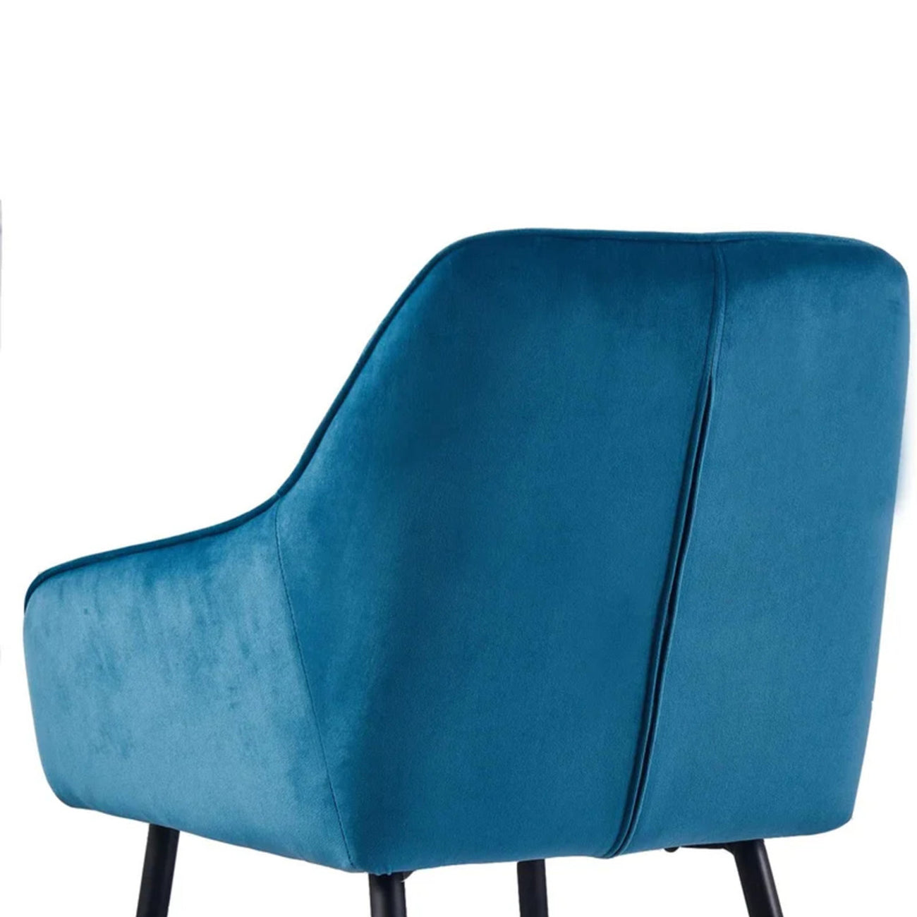 Opulent Velvet Dining Chair Blue