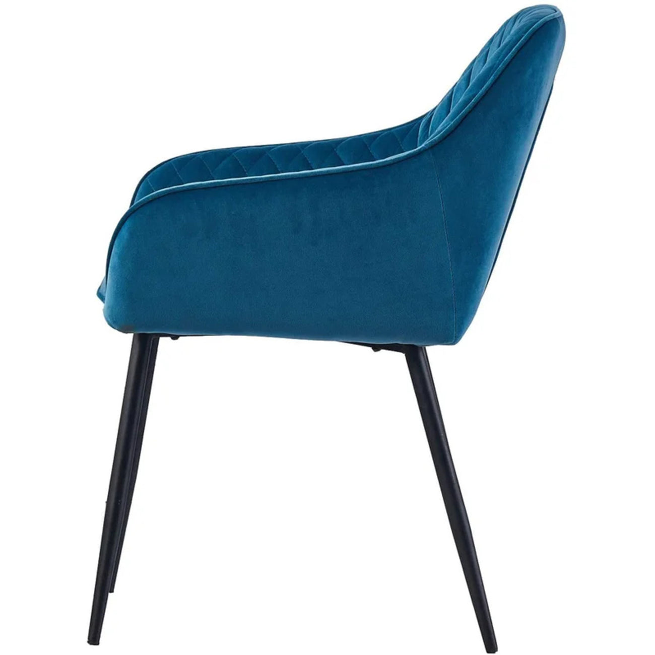 Opulent Velvet Dining Chair Blue