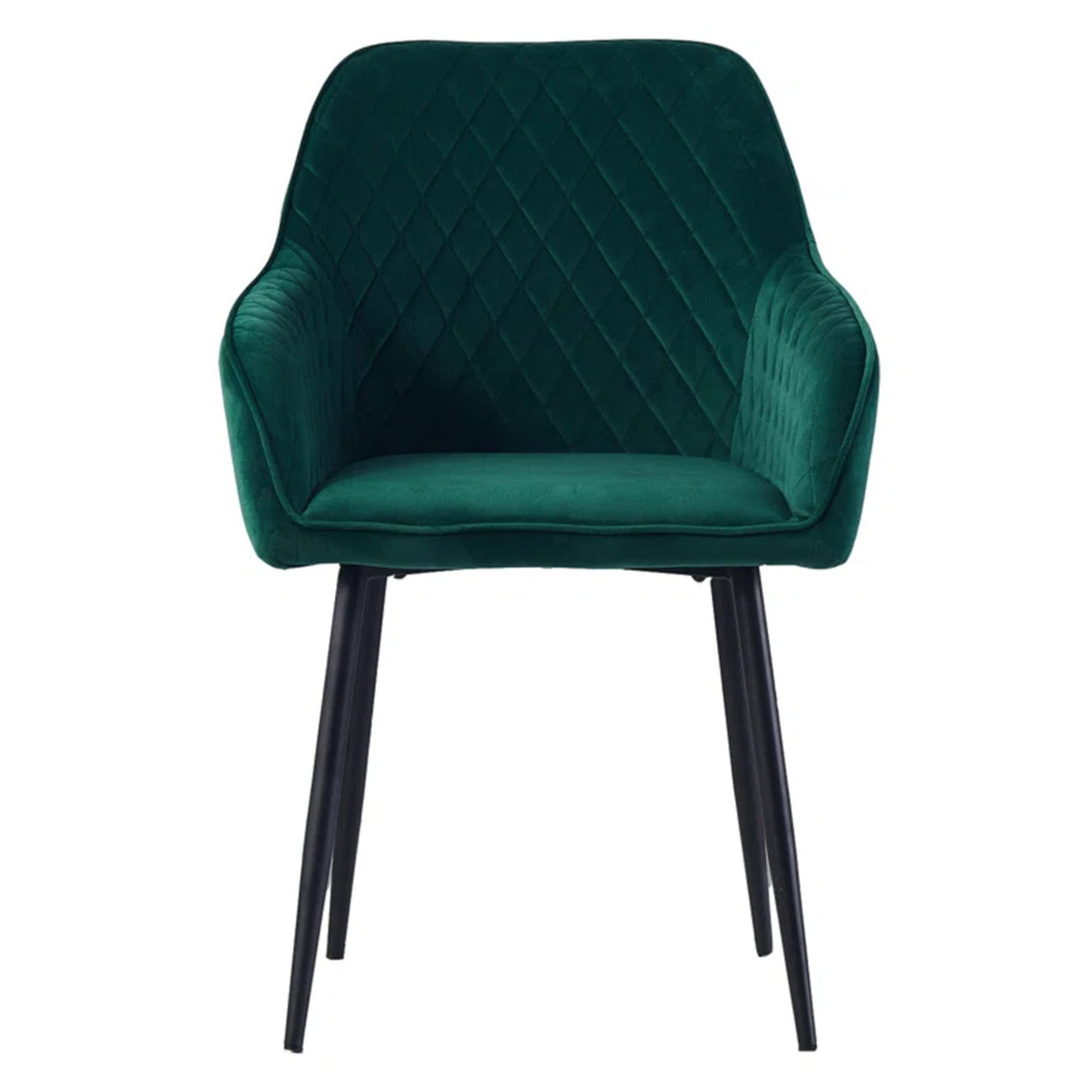 Opulent Velvet Dining Chair Green