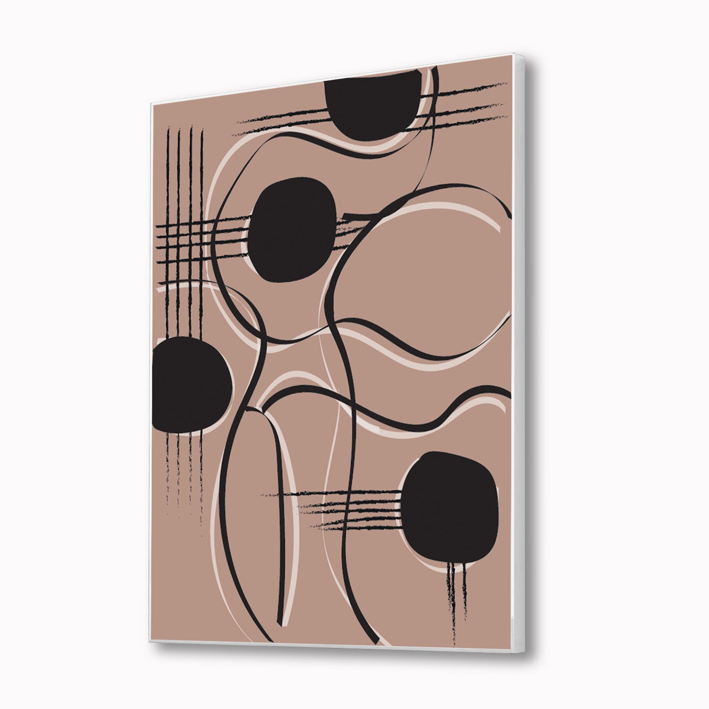 Modern Lines Canvas Wall Art Printed Wall Painting