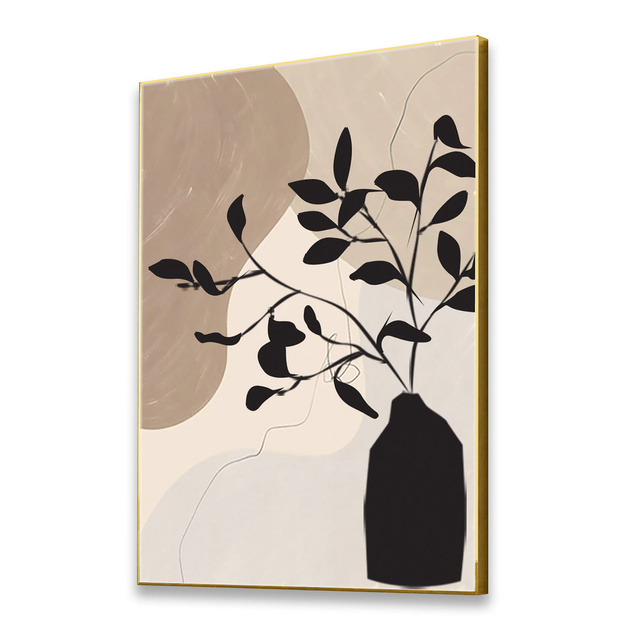 Modern Vase Canvas Wall Art Abstract Painting