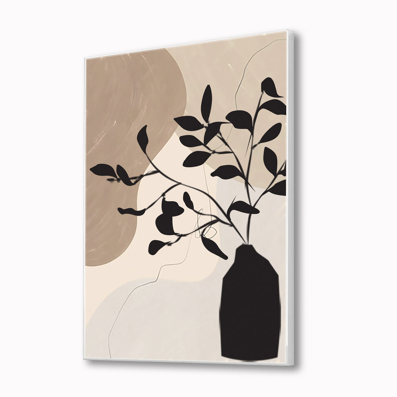 Modern Vase Canvas Wall Art Abstract Painting