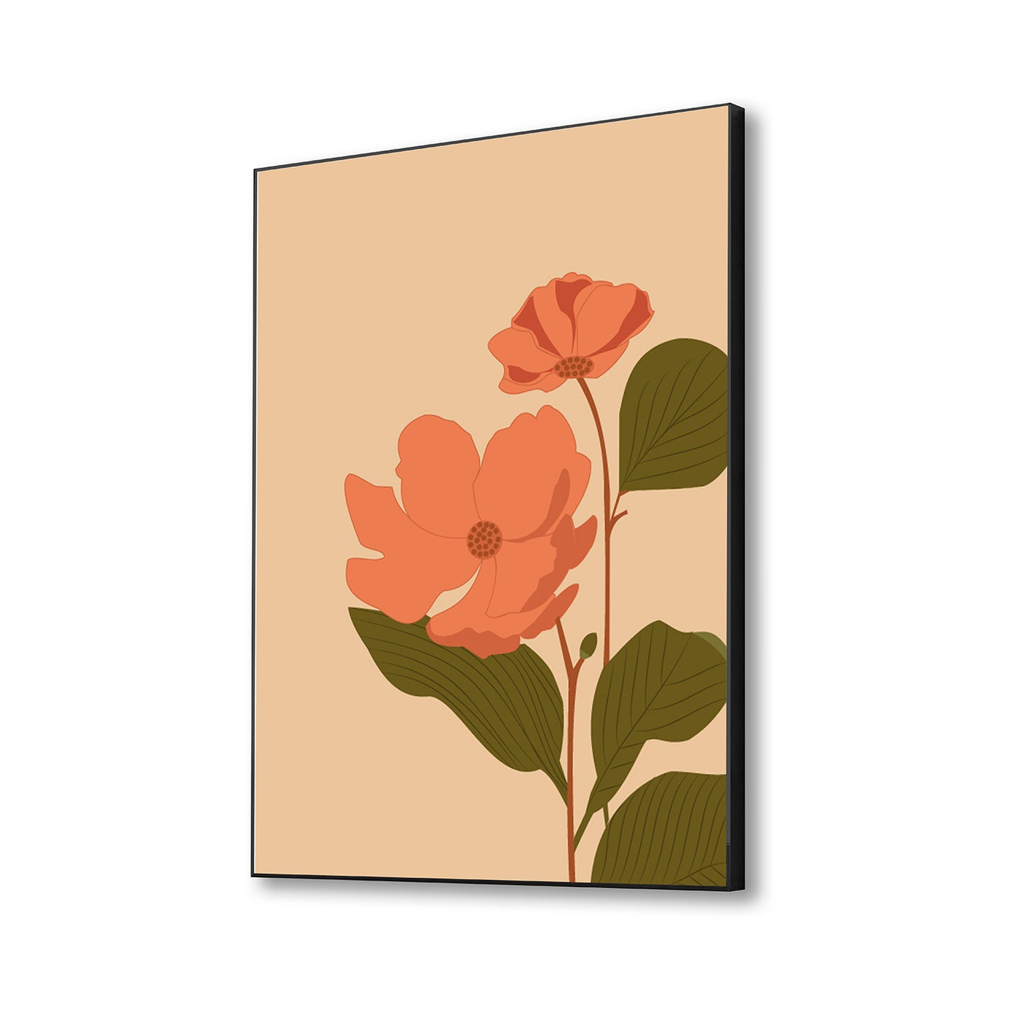 Exquisite Botanical Art Print: Captivating Canvas Wall Wainting