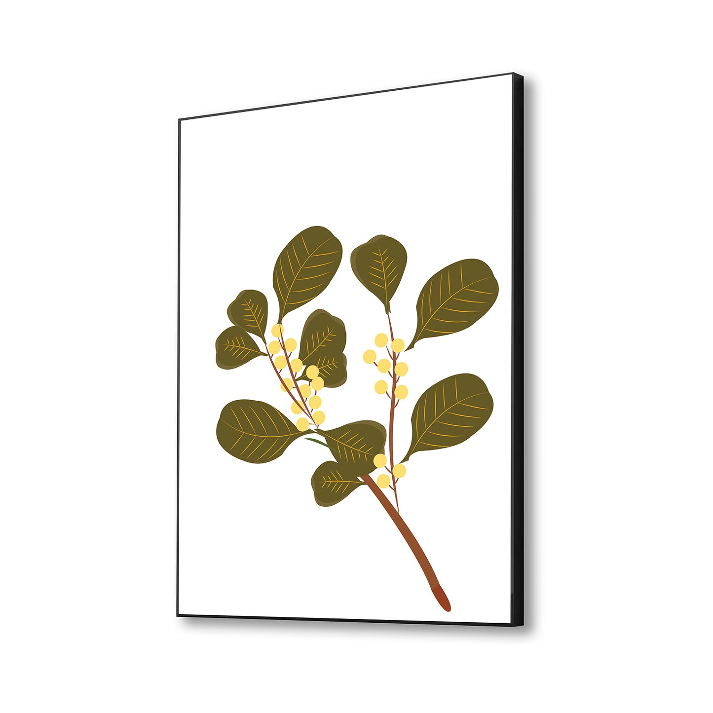 Exquisite Botanical Art Print: Captivating Canvas Wall Wainting