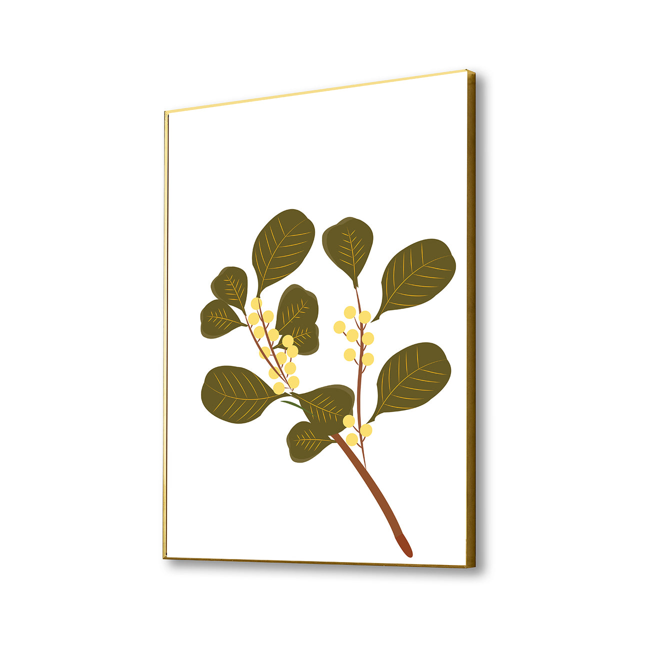 Exquisite Botanical Art Print: Captivating Canvas Wall Wainting