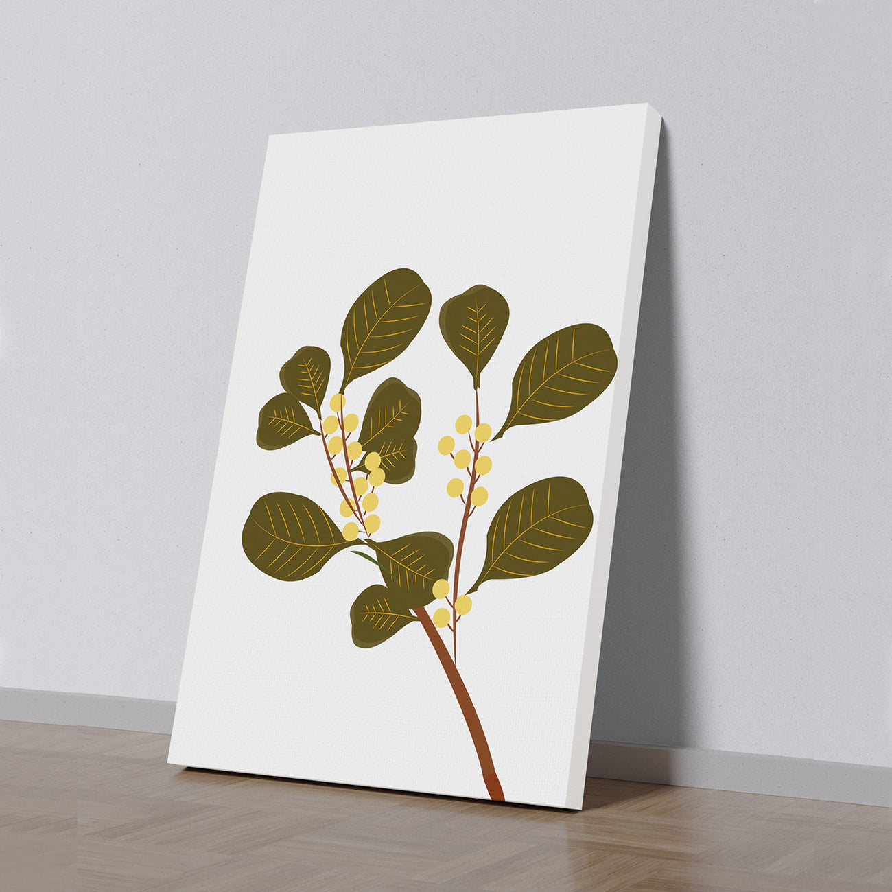 Exquisite Botanical Art Print: Captivating Canvas Wall Wainting