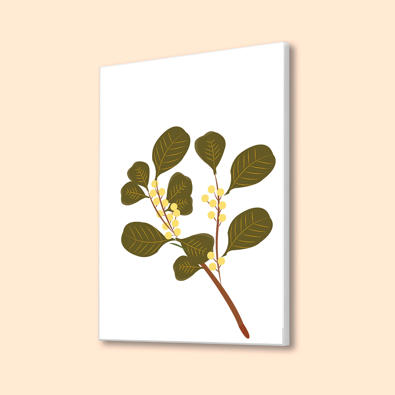 Exquisite Botanical Art Print: Captivating Canvas Wall Wainting