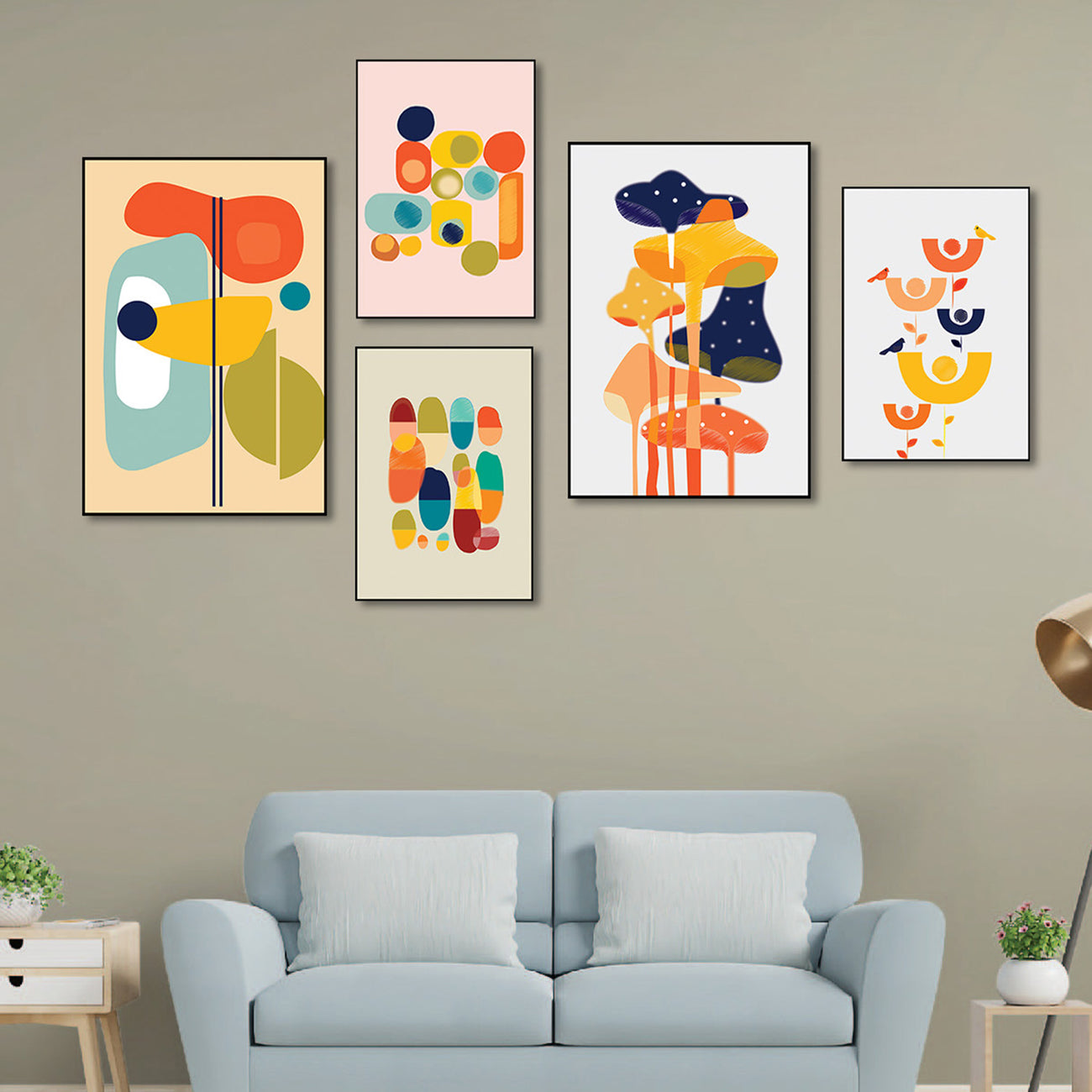 Colorful  Abstract Canvas Print