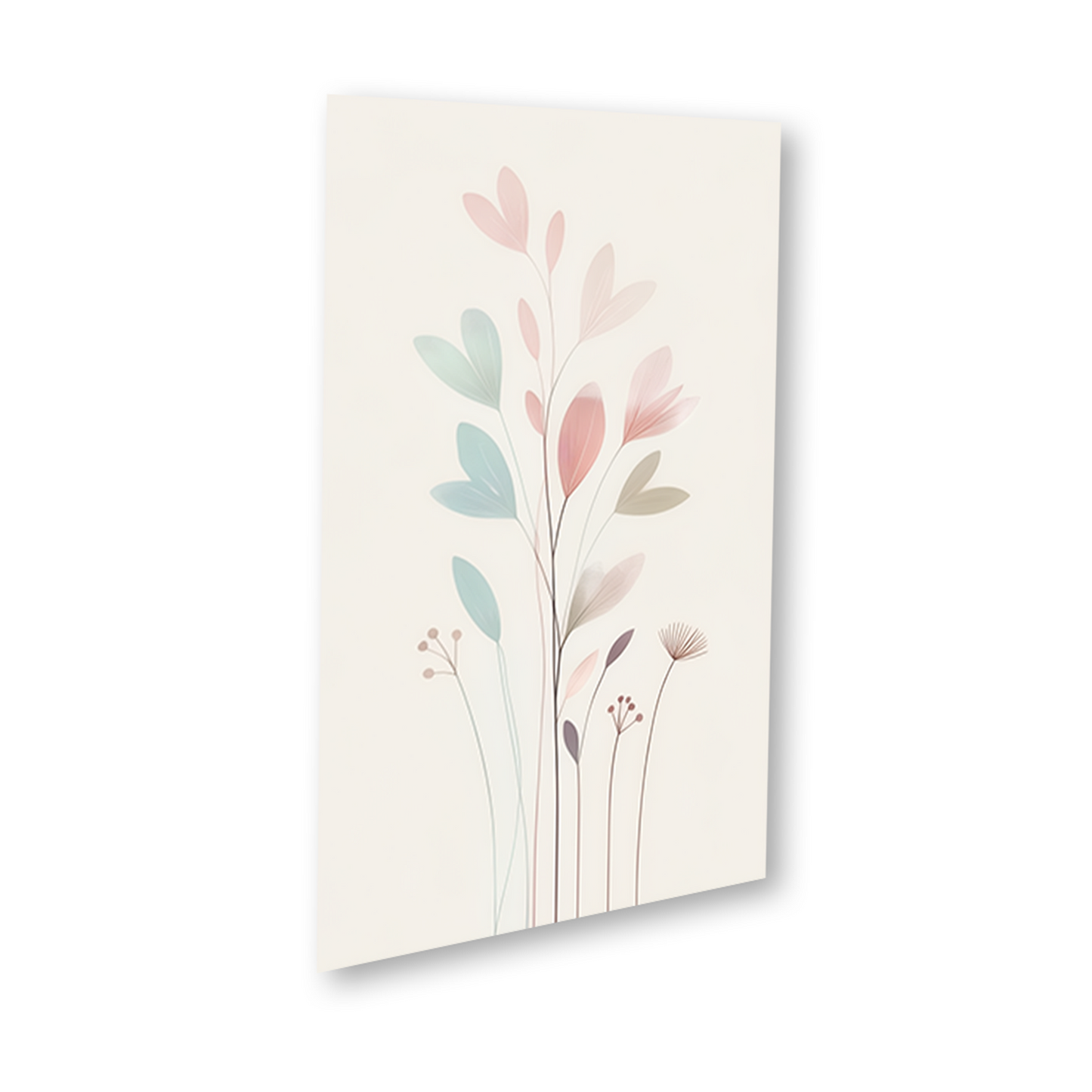 Elegant Floral Wall Art Set of 4 Canvas Wall Painting