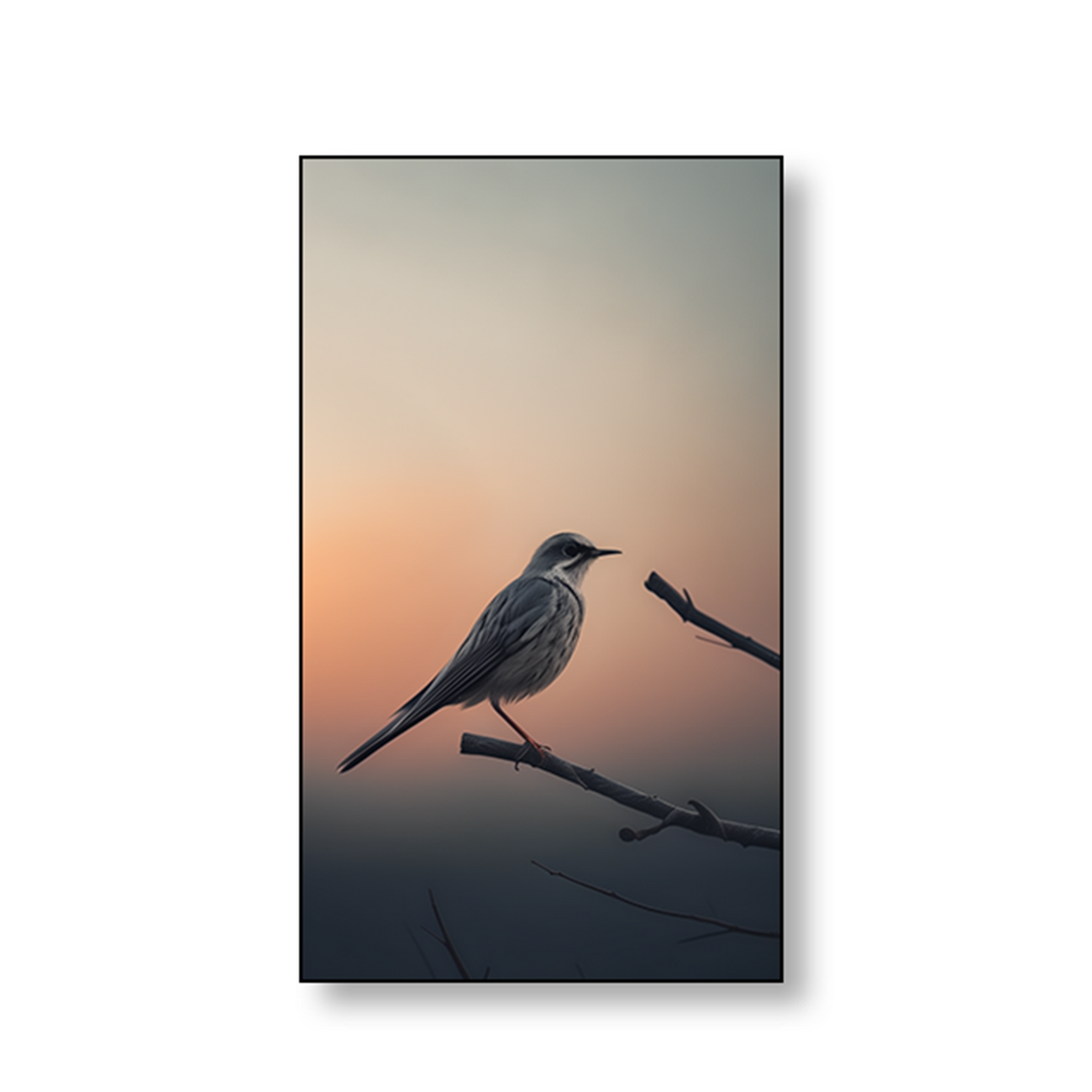 Bird Photography Wall Art Collection Set of 4 Canvas Wall Painting