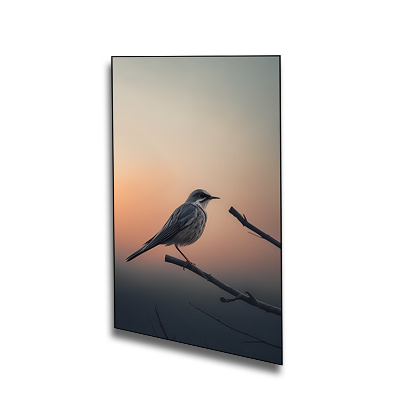 Bird Photography Wall Art Collection Set of 4 Canvas Wall Painting