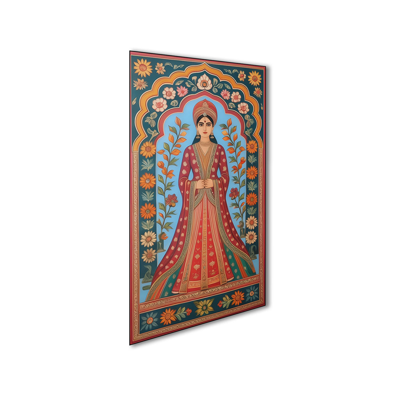 Elegant Indian Woman Canvas Series Set of 3 Printed Wall Painting