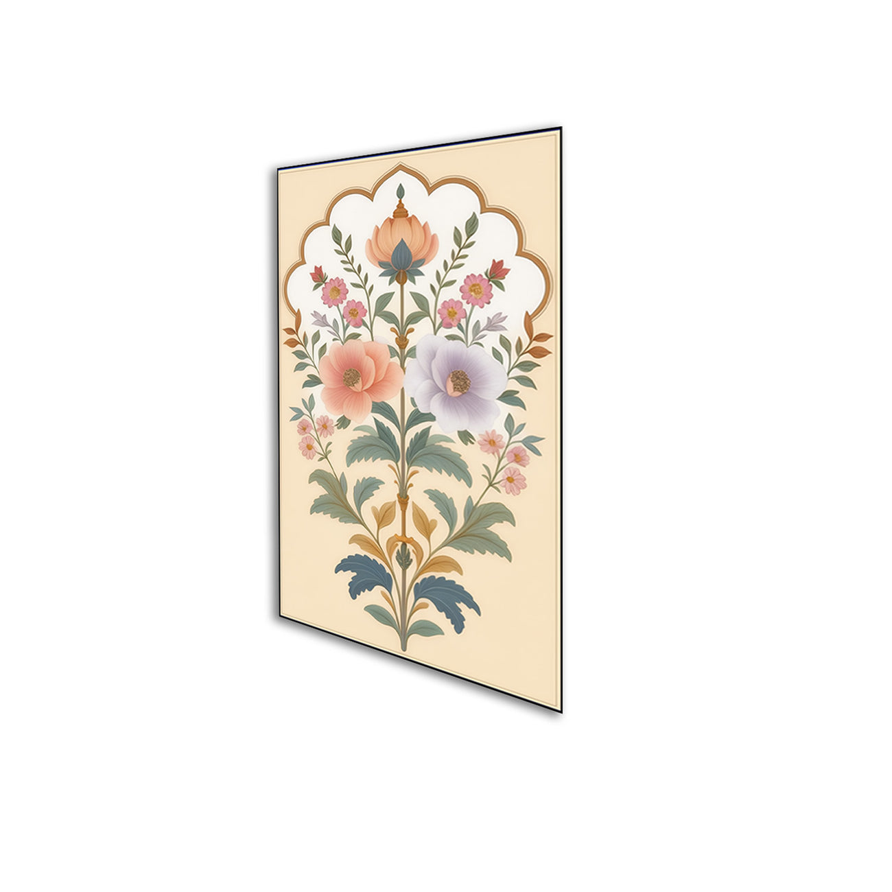 Elegant Floral Canvas Art Collection Set of 4 Printed Wall Painting