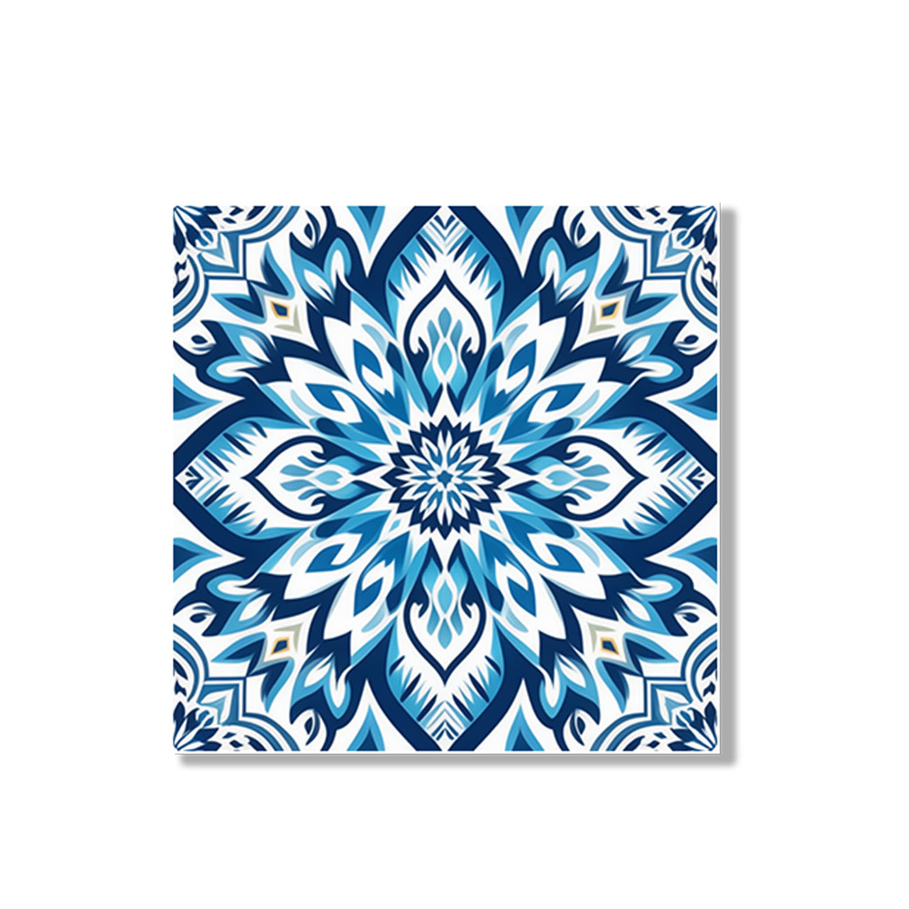 Blue and White Tile Collection Call Wall Painting Set of 3