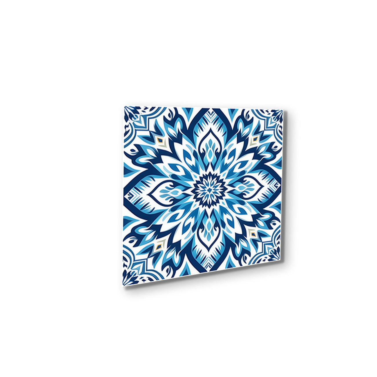 Blue and White Tile Collection Call Wall Painting Set of 3