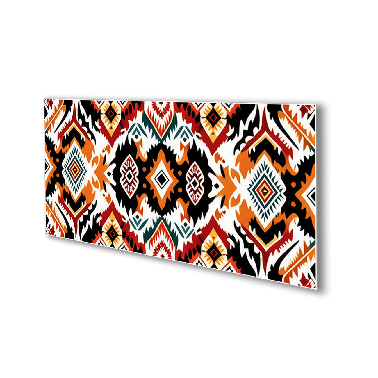 Classic Ikat Canvas Wall Art Painting